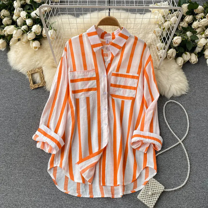 LINING TUNIC ORANGE FOR WOMEN