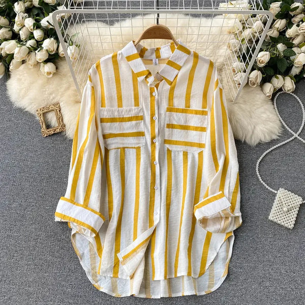 LINING TUNIC YELLOW FOR WOMEN