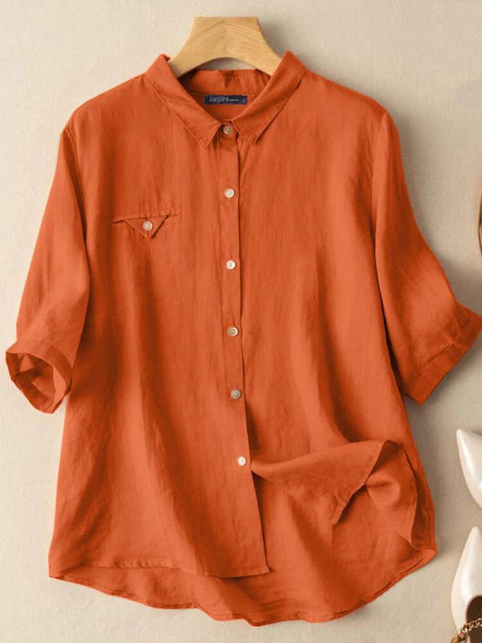 FASHION ORANGE TUNIC FOR WOMEN