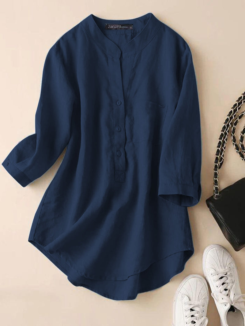 WOMEN FASHION TUNIC NAVY