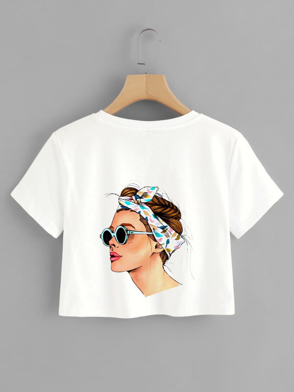 GIRL WHITE T-SHIRT